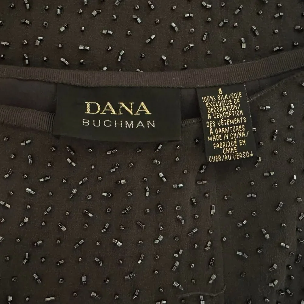 Dana-buchman Women's Black Skirt